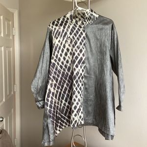 Steve Sells Studio Wearable Art Elegant Silk Blouse